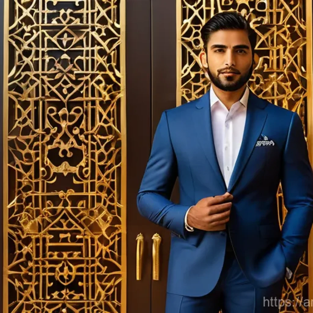 금형설계 직무에서의 자격증 활용 사례 - **Prompt:** A confident, diverse professional, appearing to be of Arab descent, wearing a modern, we...