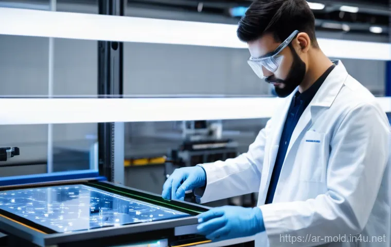 금형설계 직무에서의 자격증 활용 사례 - **Prompt:** A confident, diverse professional, appearing to be of Arab descent, wearing a modern, we...