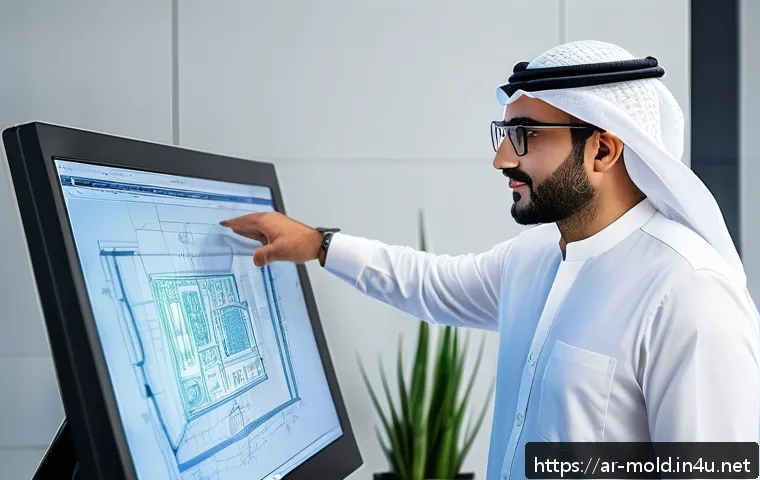 금형설계기능사로 이직 시 준비해야 할 사항 - A professional Middle Eastern male engineer in his early 30s wearing smart casual attire and safety ...